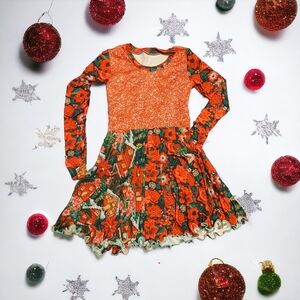 Handmade Christmas dress 10y